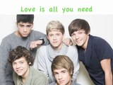 One Direction- All You Need Is Love (Lyrics   Pics)