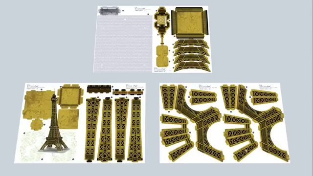 3D Puzzle Eiffel Tower_paloyuncak