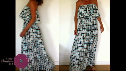 cours de couture - Robe d'été pour femme - tuto de couture