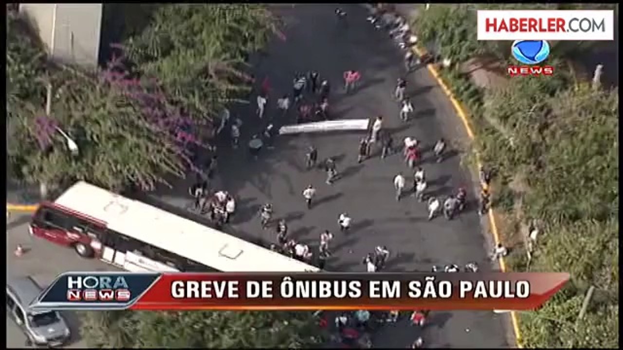 Dünya Kupası Öncesi Brezilya'da Grev Kaosu