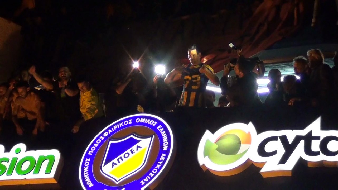 Ο Πάρντο και... ο Κακά με το κύπελλο