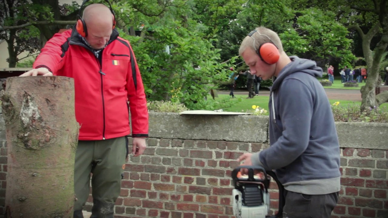 Belgian Team 13th European Championship in Forestry Skills