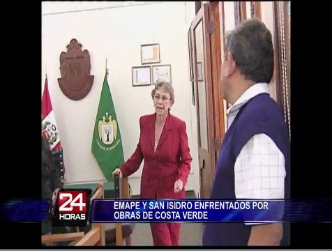 Emape y San Isidro enfrentados por obras de la Costa Verde