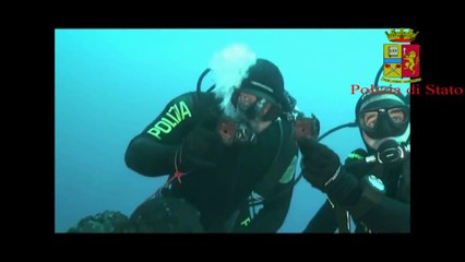 Reggio Calabria - Attività di ispezione sul relitto ''Laura C'' (21.05.14)