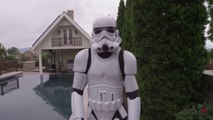 MTV Cribs en mode Stormtrooper. Sympa...