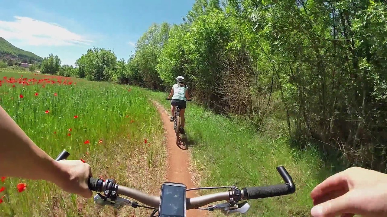 LAC SALAGOU EN  VTT (2014)