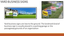 What Are The Business Signs And Their Benefits