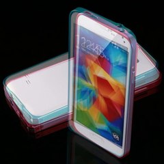 003296-Aluminium Alloy 0.7mm Bumper Frame Case for Samsung Galaxy S5