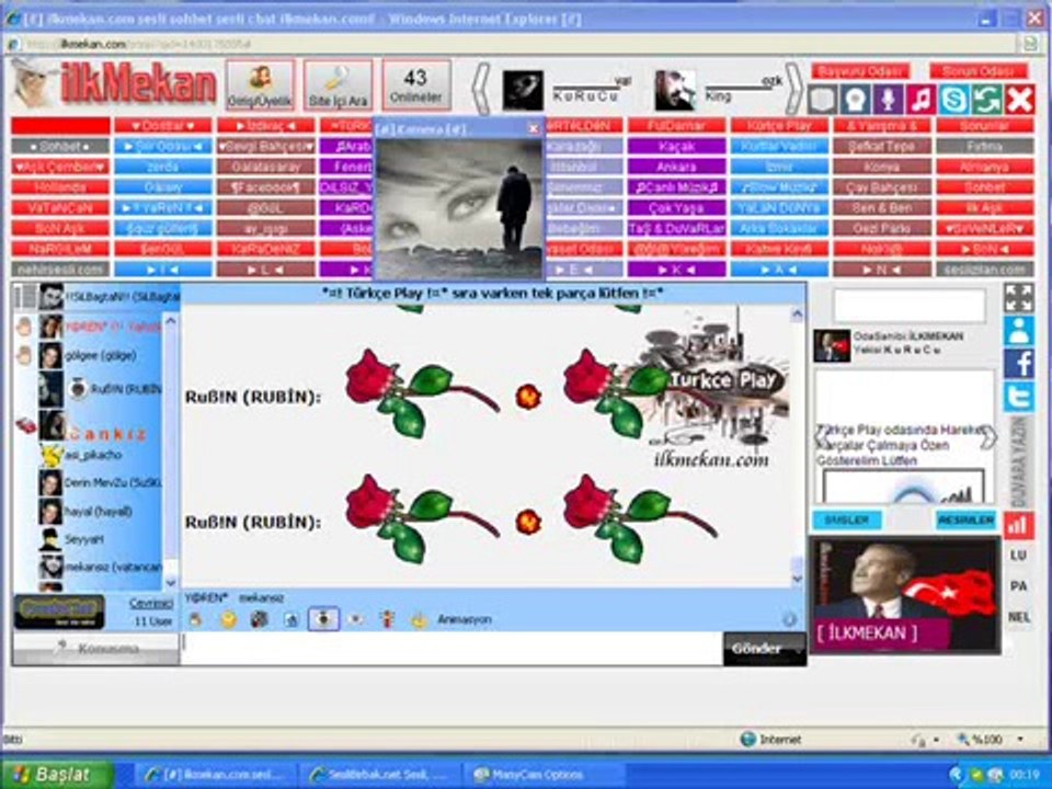 BireBirSesli.com - Devrim Erden İsterse Kovsun Sesli Sohbet Sesli Chat Sesli Siteler