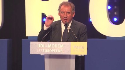 Les Européens, Paris - Discours de François Bayrou - 180514