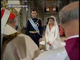 El momento más importante de la boda de Felipe y Letizia