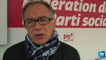 Éric Andrieu, candidat socialiste pour le Grand Sud-Ouest aux élections européennes du 25 mai 2014 :