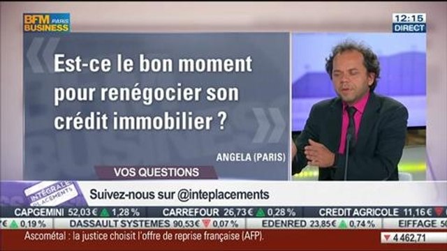 Les réponses de Jean-François Filliatre aux auditeurs dans Intégrale Placements - 22/05 1/2