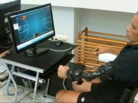 Stroke patient arm rehabilitation using ArmTutor