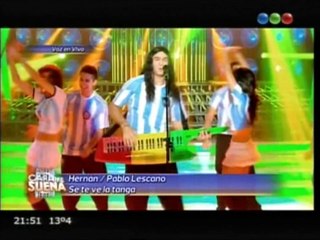 Tu Cara Me Suena. Hernan / Pablo Lescano