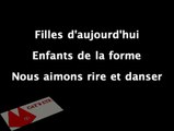 Version instrumentale Karaoké de la chanson française