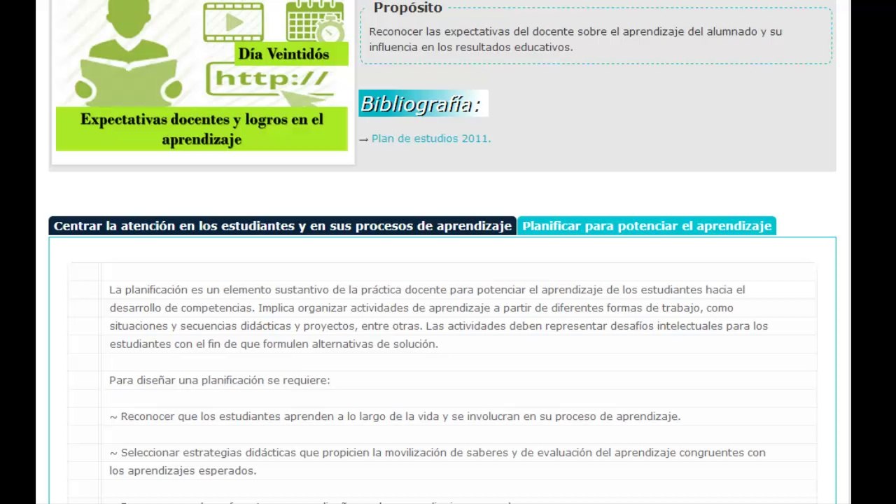 Expectativas docentes y logros en el aprendizaje