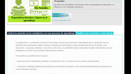 Expectativas docentes y logros en el aprendizaje