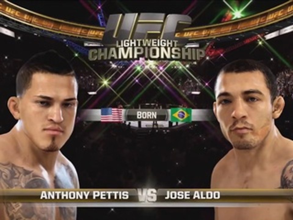 EA Sports UFC | Gameplay-Series: "Jose Aldo vs. Anthony Pettis" | EN