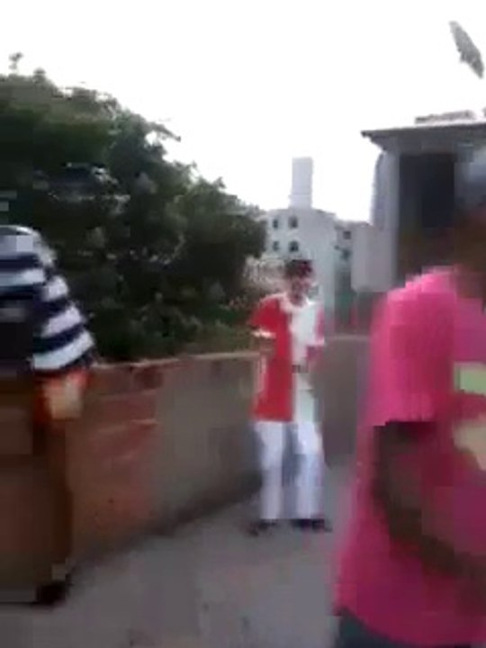 Falling under from the terrace (literally)