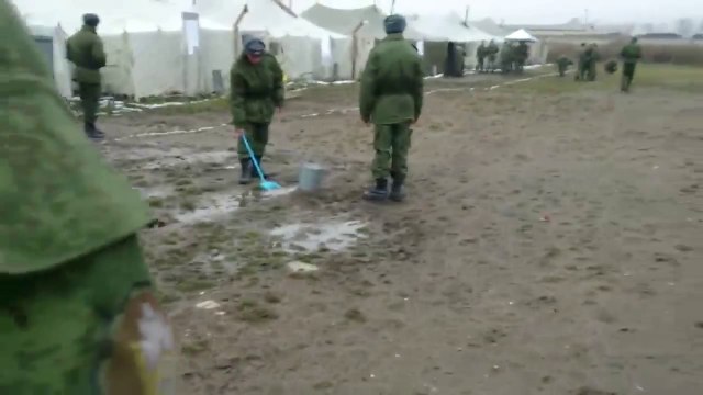 A quoi les militaires Russes passent-ils leur temps ?