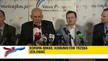 Janusz Korwin-Mikke odpowiada na ataki ze strony socjalistów (22.05.2014)
