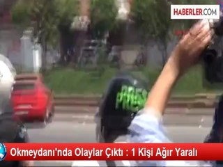 Okmeydanı'nda Çatışma: Henüz Kimliği Belirnemeyen 1 Kişi Vuruldu (1)