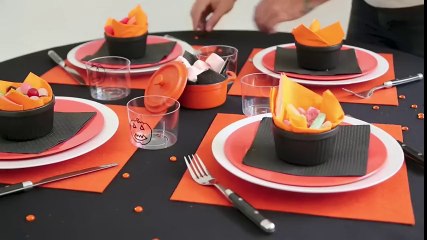 Un décor de table pour Halloween