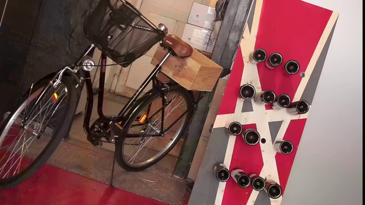 Un rangement chic et pas cher pour les bouteilles de vin