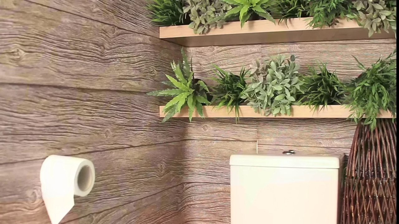 Leçon de style : des toilettes dans un style cabane