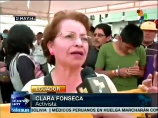 Demandan en Ecuador alto a impunidad por el ecocidio de Chevron-Texaco