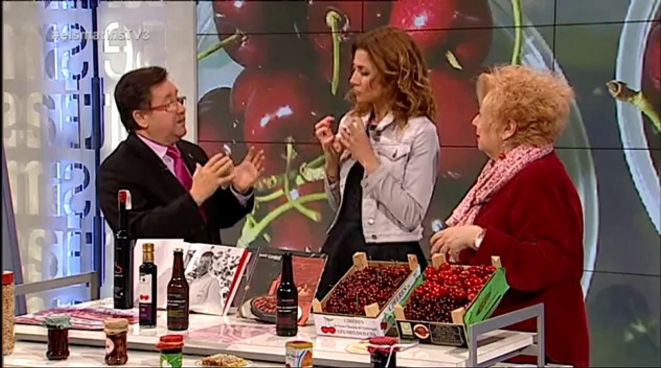 TV3 - Els Matins - Exposició de cireres de Sant Climent de Llobregat