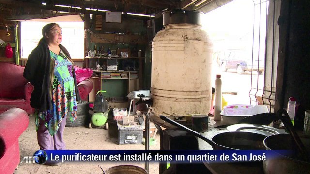 Au Chili, un purificateur d'eau transforme l'eau en plasma