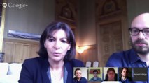 Premier Hangout de la Maire de Paris, Anne Hidalgo