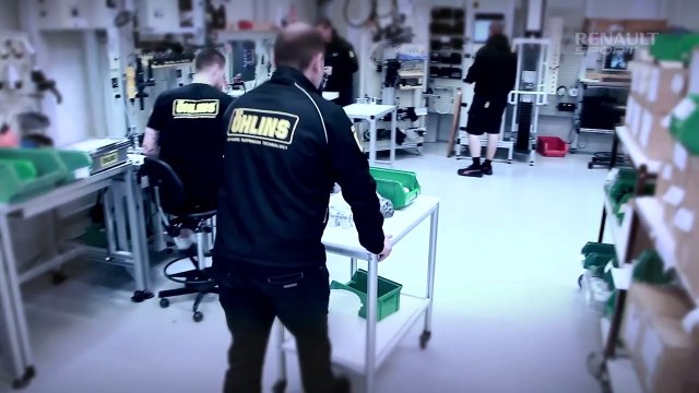 Renault Sport : le partenariat avec Öhlins illustré sur ces images