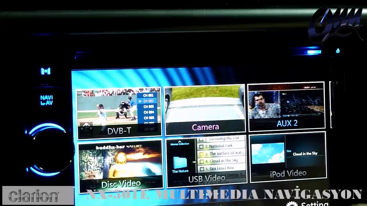 Mitsubishi Pajero Clarion Multimedia ve Navigasyon