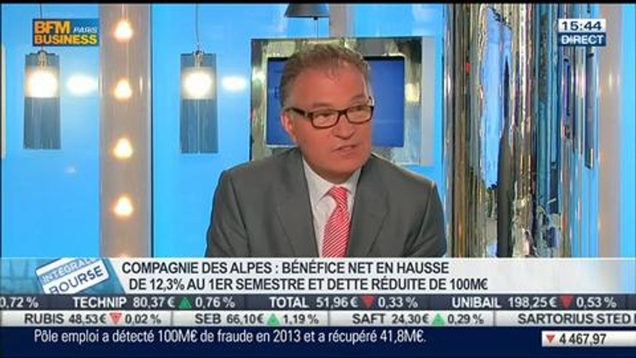 Amélioration de la rentabilité de la compagnie des Alpes: Dominique Marcel, dans Intégrale Bourse  22/05