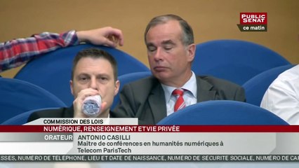 Numérique, renseignement et vie privée : de nouveaux défis pour le droit - En séance