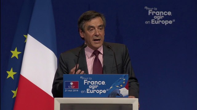 Européennes : Meeting National - François Fillon
