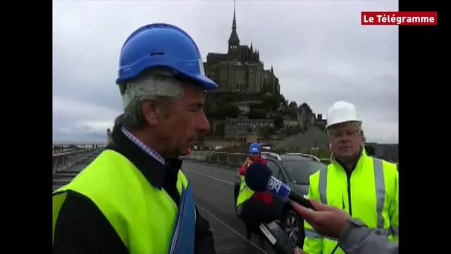 Mont-Saint-Michel. Fin des travaux prévue printemps-été 2015