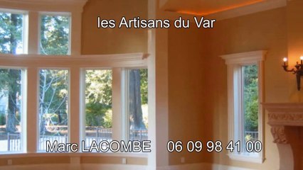 Peintre pour une maison à Ste Maxime _ MARC LACOMBE _