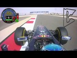 F1 Collection-Vettel Onboard Lap Bahrein 2012