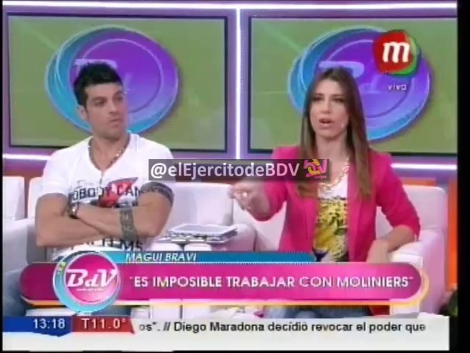 Magui Bravi "es imposible trabajar con Moliniers. Yo la pasé mal"