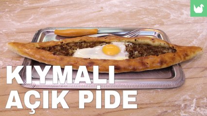 Kıymalı Açık Karadeniz Pidesi