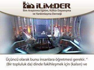 İlim Öğrenirken İzlenecek Yöntem