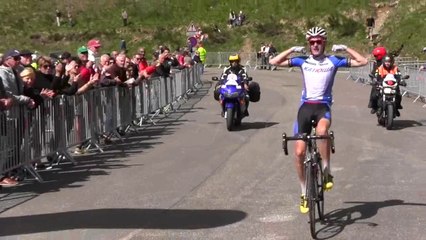 Ronde de l'Isard 2014 - arrivée de l'étape 1