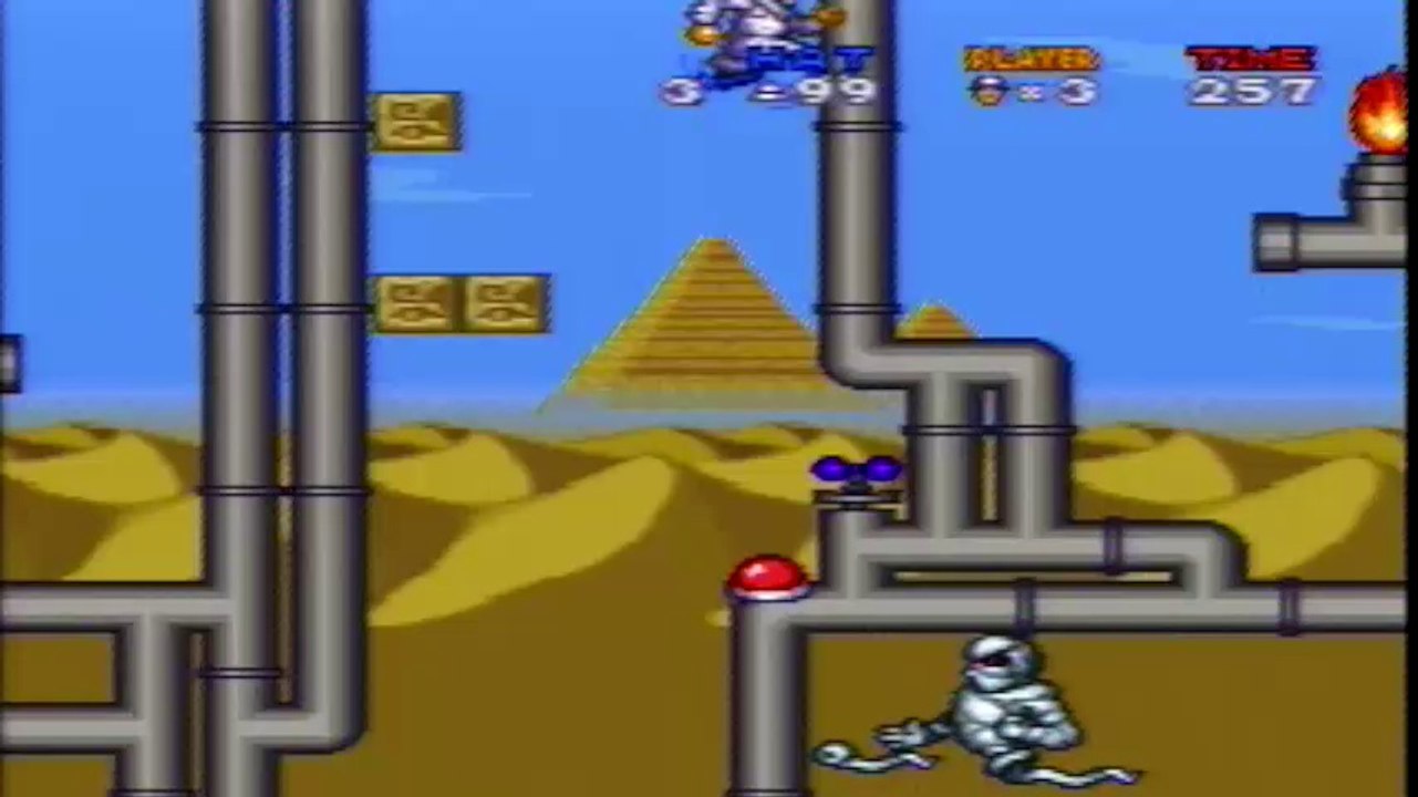 Let's Play Inspector Gadget Part 4 - Egyptian Dangers