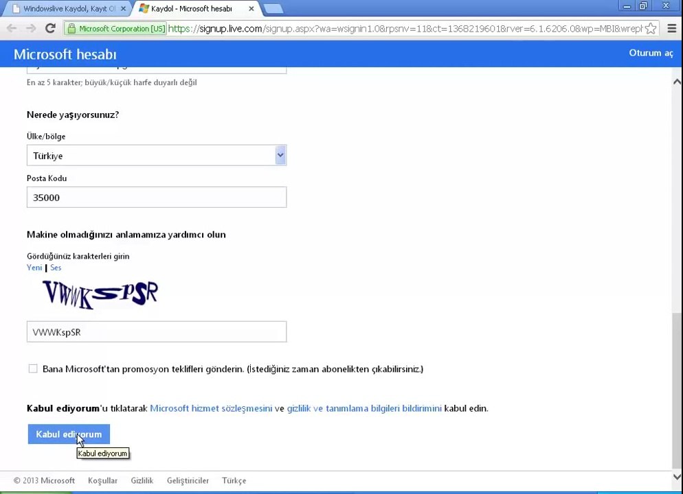 MSN AÇ - http://sosyalalgi.com/msn-kaydol/