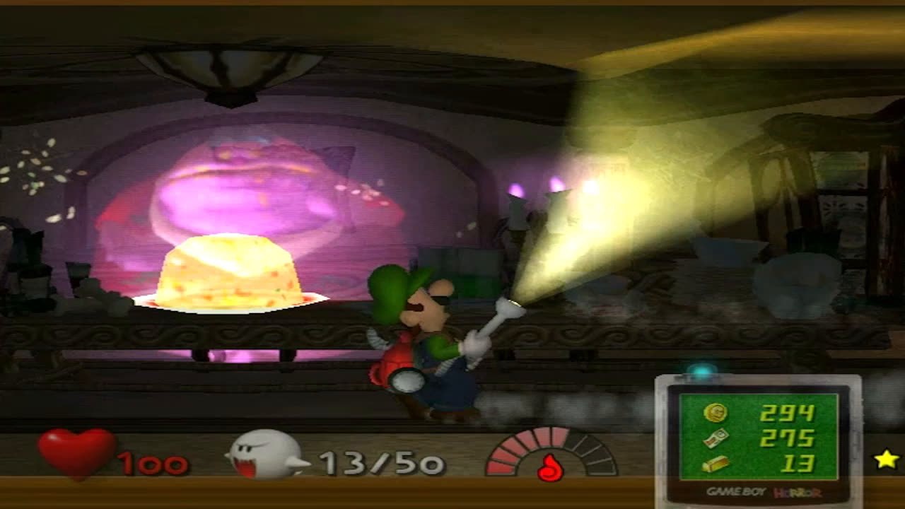 Let's Play Luigi's Mansion Part 5 - Bogged Down in the Night