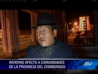 Mujer de 83 años murió tras ser arrastrada por crecida de río en Chimborazo